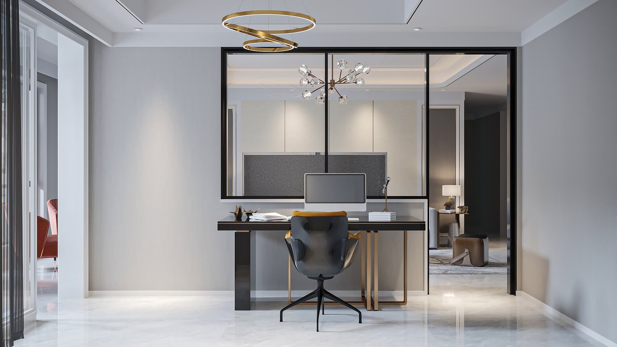 Jaka ścianka najlepiej nadaje się do wydzielenia domowego biura