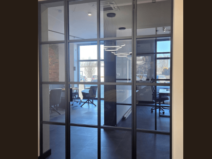 OmG Slim – Loftowe Szklane Ścianki Aluminiowe - nasza realizacja